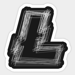 Litecoin (LTC) Cryptocurrency Sticker